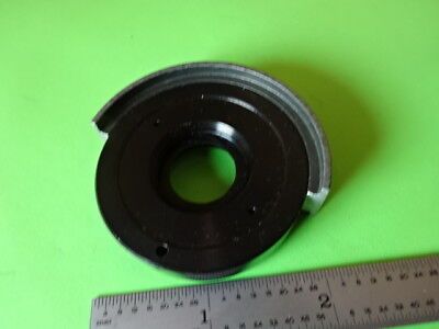 MICROSCOPE PART LEITZ GERMANY OPTICAL IRIS DIAPHRAGM OPTICS AS IS #L5-B-25