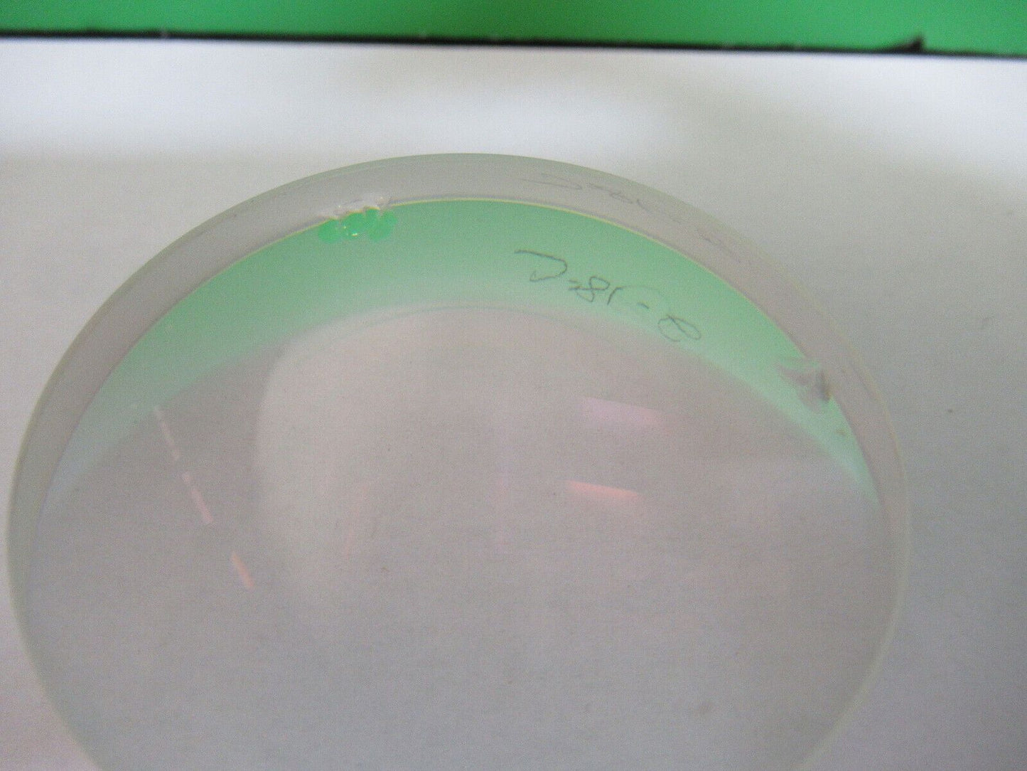 OPTICAL LENS DOUBLET THICK CONVEX CONCAVE PRO LASER OPTICS AS PICTURED &R1-A-12