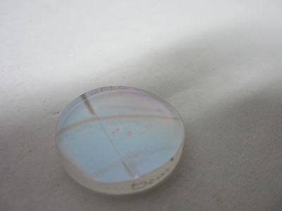 OPTICAL UNDULATED LENS [blemished on coating]  LASER OPTICS  BIN#R5-29