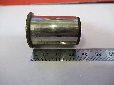 ANTIQUE BAUSCH LOMB 10X EYEPIECE LENS MICROSCOPE PART AS PICTURED &P8-A-32