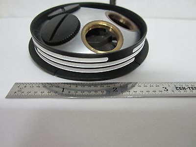 MICROSCOPE PART LEITZ GERMANY ERGOLUX NOSEPIECE AS IS BIN#A7-D-95