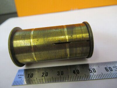 FOR PARTS BRASS SEED INCOMPLETE MICROSCOPE PART AS PICTURED &A2-FT-64