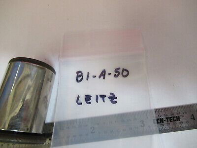 ANTIQUE ERNST LEITZ  "3" EYEPIECE MICROSCOPE PART OPTICS AS PICTURED #B1-A-50