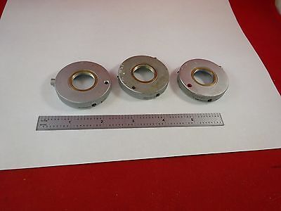 MICROSCOPE PART LEITZ / ZEISS PHACO OBJECTIVE HOLDER OPTICS AS IS BIN#C9-A-15