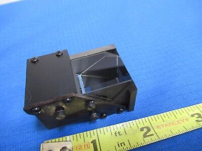 UNITRON JAPAN GLASS PRISM HEAD OPTICS MICROSCOPE PART AS PICTURED &S1-A-01