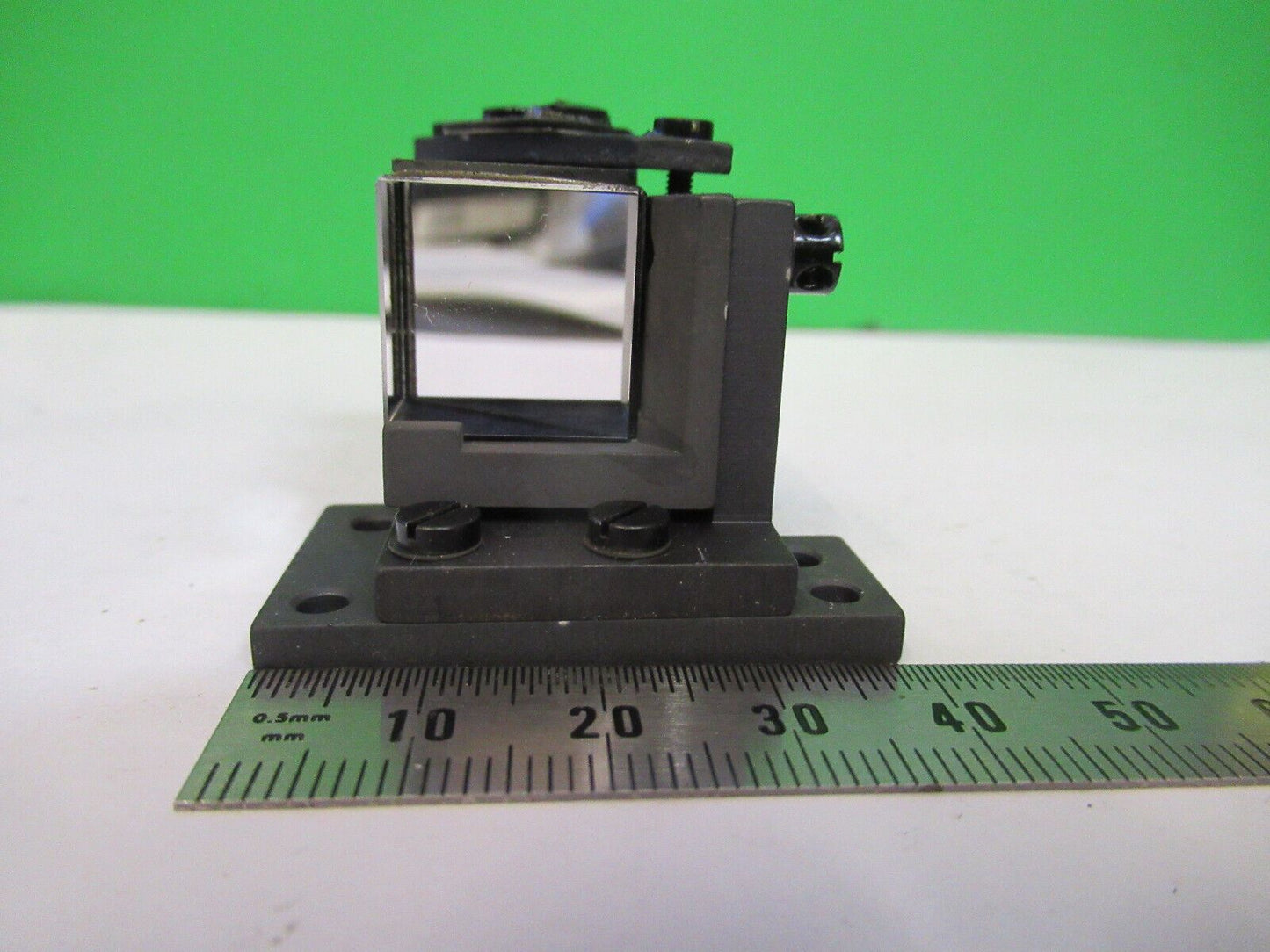 CARL ZEISS MOUNTED GLASS PRISM MICROSCOPE PART AS PICTURED #W5-B-24