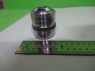 MICROSCOPE PART OBJECTIVE LENS OFFICINE GALILEO 10X ITALY OPTICS AS IS BIN#V7-37