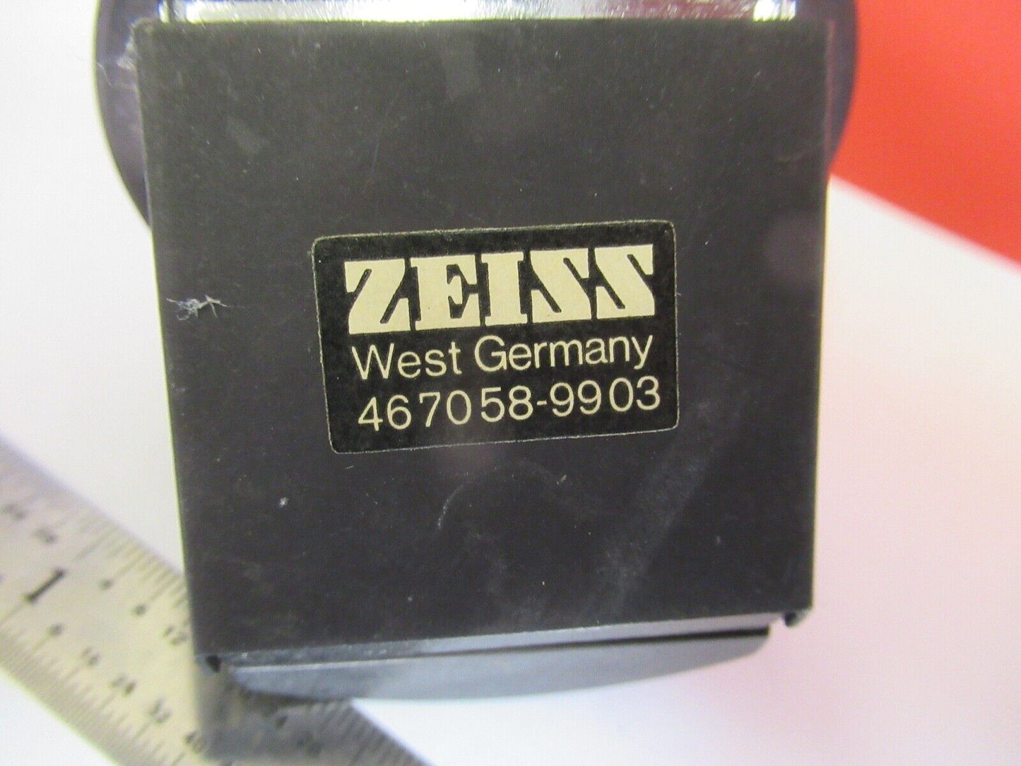 ZEISS GERMANY IRIS DIAPHRAGM 467058-9903 MICROSCOPE PART AS PICTURED &4B-A-24