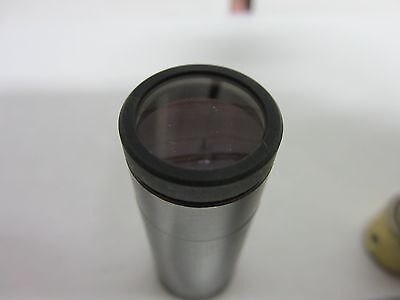 OPTICAL MICROSCOPE PART BRASS MOUNTED LENSES ASSEMBLY OPTICS BIN#R4-49