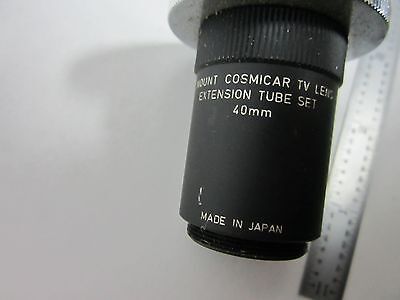 MICROSCOPE PART LENS X15 EXTENDER FUJINON ZOOM CAMERA ADAPTER OPTICS BIN#M9-07