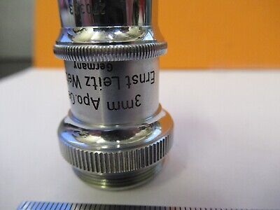 ERNST LEITZ GERMANY APO OBJECTIVE 60X MICROSCOPE PART AS PICTURED #G1-A-38