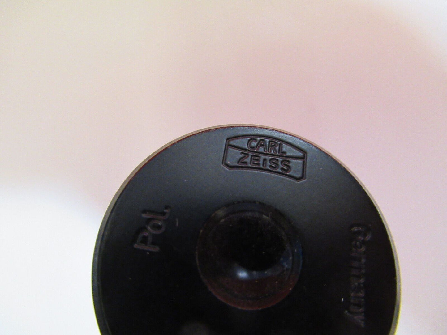 CARL ZEISS GERMANY POL 8X EYEPIECE MICROSCOPE PART AS PICTURED Y4-A-13