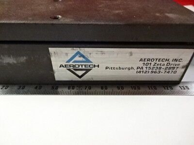 AEROTECH POSITIONING STAGE ATS-303W MICROSCOPE PART OPTICS AS PICTURED &99-A-33