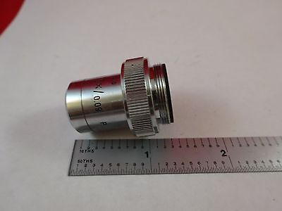 MICROSCOPE PART OBJECTIVE LEITZ NPL 5X OPTICS AS IS BIN#K8-B-05