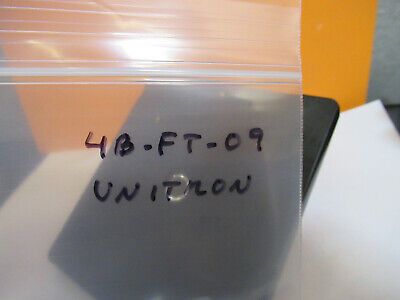 UNITRON JAPAN STAGE TABLE + IRIS DIAPHRAGM MICROSCOPE PART AS PICTURED &4B-FT-09