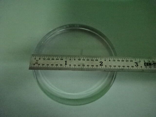 OPTICAL FLAT 2.5" DIAMETER FUSED SILICA LASER SPECTRA PHYSICS OPTICS  #4T-B-26