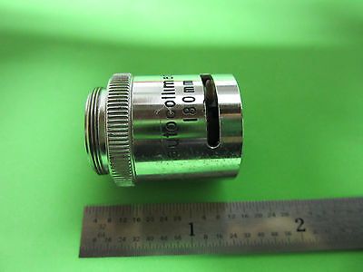 MICROSCOPE OPTICS INFRARED RESEARCH DEVICES AUTOCOLLIMATOR OBJECTIVE  BIN#4T