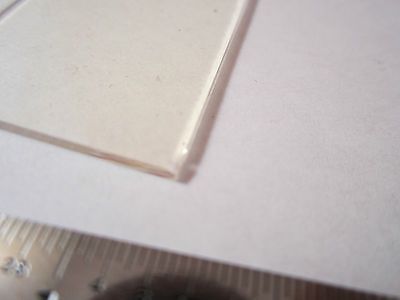 OPTICAL COATED GLASS SUBSTRATE LASER OPTICS BIN#17-14 i