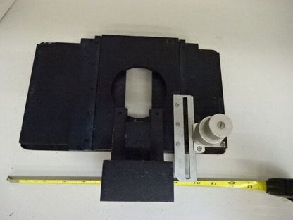 FOR PARTS MICROSCOPE STAGE SPECIMEN TABLE MICROMETER XY UNKNOWN AS IS #TC1-G