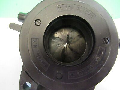 spencer ao american optics CONDENSER + IRIS MICROSCOPE PART AS PICTURED &3-c-17