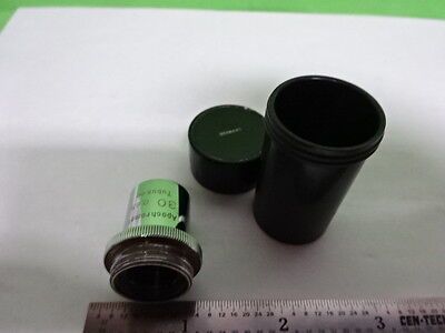 MICROSCOPE PART OBJECTIVE CARL ZEISS GERMANY APO 30X [dirty] OPTICS AS IS #AE-22