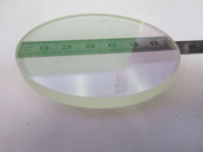 OPTICAL FLAT COATED BLANK WINDOW OPTICS AS PICTURED &W5-B-70