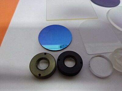 LOT OPTICS LENSES FILTERS COATED LENS OPTICAL SET OPTICS AS PICTURED &AB-44