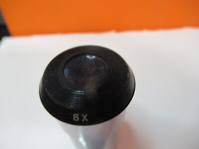 BAUSCH LOMB OCULAR EYEPIECE 5X OPTICS MICROSCOPE PART AS PICTURED &P7-A-33