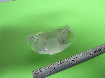 OPTICAL PRISM [small chip in edge] LASER OPTICS BIN#8Y-92