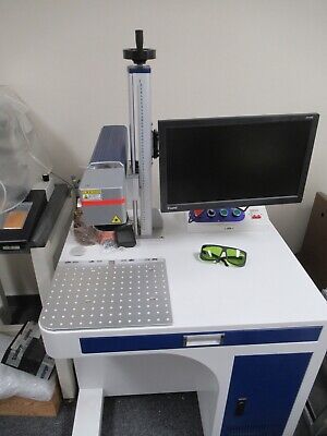 LASER MARKING MACHINE FIBER 50 WATTS METAL ENGRAVING MARK NEW AS PICTURED LOB