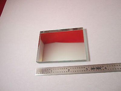 OPTICAL COATED FILTER PLATE mirror or laser optics BIN#-DWR1