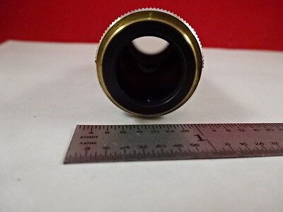 MICROSCOPE PART CARL ZEISS OBJECTIVE REDUKTIONSSYSTEM 1:10 OPTICS AS IS #Q8-A-02