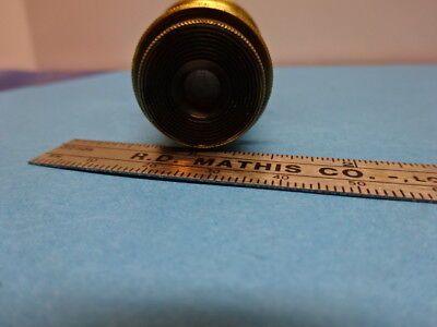 ANTIQUE VERY RARE BRASS CARL ZEISS EYEPIECE OCULAR MICROSCOPE PART AS IS #90-15