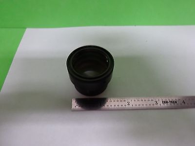 MICROSCOPE PART BRASS MOUNTED LENS from ZEISS GERMANY OPTICS AS IS BIN#Y5-64