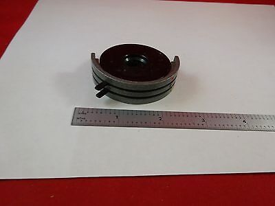 MICROSCOPE PART LEITZ WETZLAR GERMANY IRIS DIAPHRAGM OPTICS AS IS BIN#C9-A-13