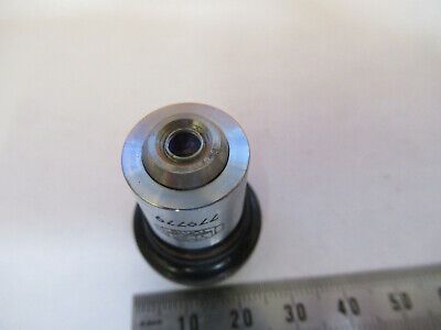 OLYMPUS JAPAN 10X OBJECTIVE OPTICS LENS MICROSCOPE PART AS PICTURED &W3-B-34