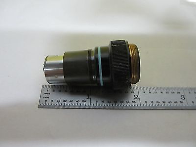 FOR PARTS MICROSCOPE OBJECTIVE OLYMPUS JAPAN OPTICS AS IS BIN#U1-19