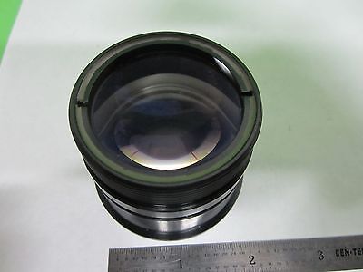 MICROSCOPE PART LARGE LENS FOCUSING OPTICS AS IS BIN#V2-24