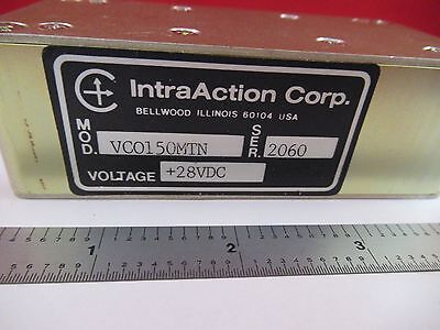 DRIVER OPTICAL ACOUSTIC MODULATOR AOM INTRAACTION VC0150MTN OPTICS #AE-FD-04