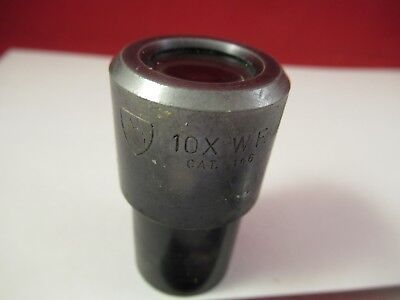 AO CAT 146 AMERICAN OCULAR EYEPIECE OPTICS MICROSCOPE PART AS PICTURED &66-A-95