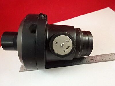 MICROSCOPE PART PHOTO EYEPIECE + SHUTTER OPTICS AS IS #D3-A-16