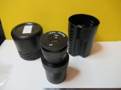 LEICA 13613533 CT CENTERING EYEPIECE MICROSCOPE OPTICS AS PICTURED &14-C-31