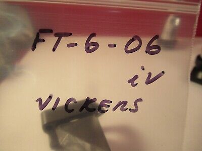 VICKERS ENGLAND MOUNTED GLASS PRISM optics MICROSCOPE PART AS PICTURED &FT-6-06