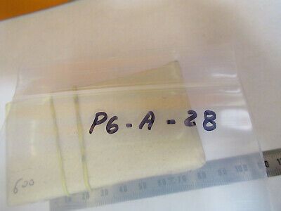 VINTAGE 1960's GLASS SLIDE MATSUNAMI BOX MICROSCOPE PART AS PICTURED #P6-A-28