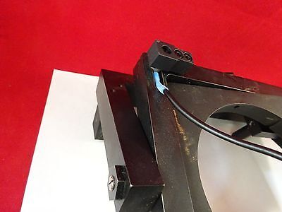 MICROSCOPE INTERFEROMETER TILTING TABLE + FLAT CONTROL TECHNICS OPTICS B#F8-C-01