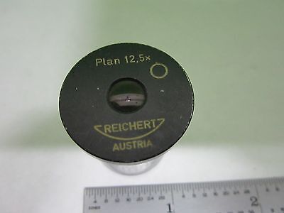 MICROSCOPE PART EYEPIECE REICHERT AUSTRIA 12.5X OPTICS AS IS BIN#S6-24