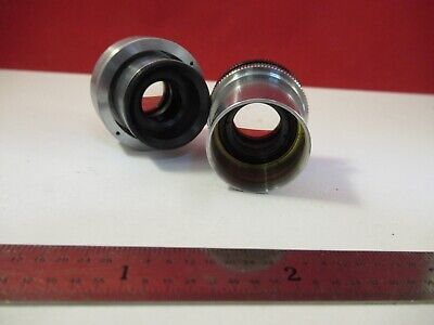 LOT 2 EA KWM15 15X EYEPIECE MICROSCOPE PART OPTICS AS PICTURED &1E-B-15