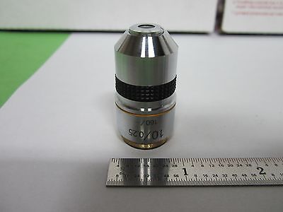 OPTICAL MICROSCOPE OBJECTIVE  10X OPTICS #A9-C-15