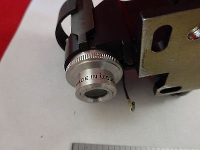 ASSEMBLY WITH OBJECTIVE 5X PLUS OPTICS MICROSCOPE PART &52-A-24