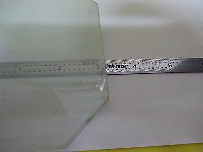 OPTICAL HUGE TOOL MAKER MICROSCOPE GLASS PLATE OPTICS AS IS BIN#X6-13